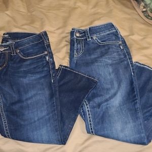 Silver Jean Co Capris Bundle